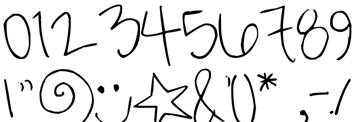 Pea Kensey Font OTHER CHARS