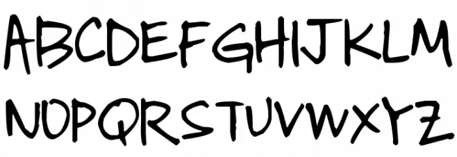 Pea Kerstin Шрифта ВЕРХНИЙ