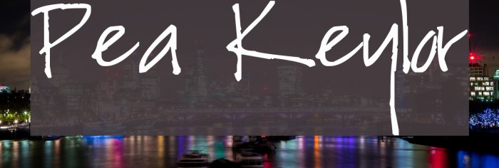 Pea Keylor Font examples