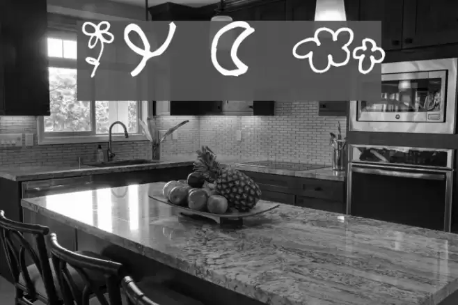 Pea Kiki Doodles Font examples