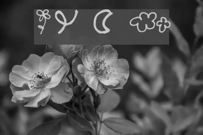 Pea Kiki Doodles Font examples