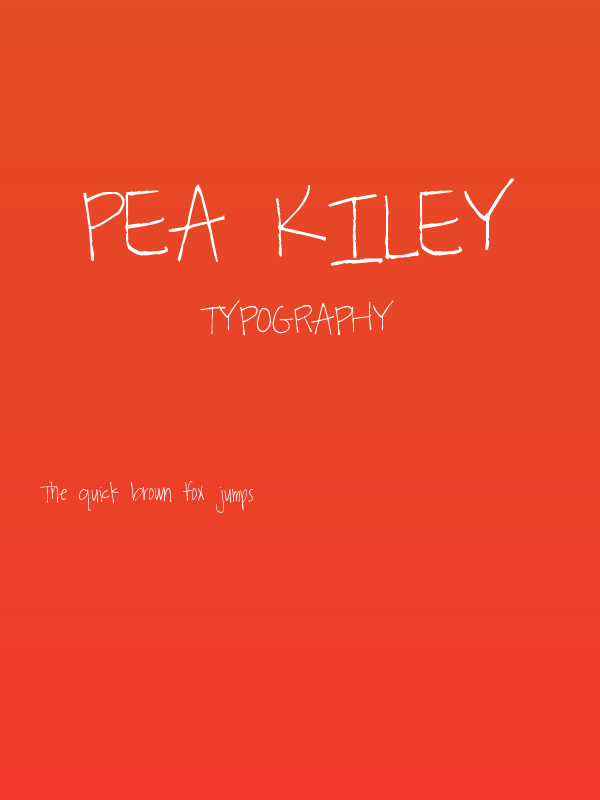 Pea Kiley Poster