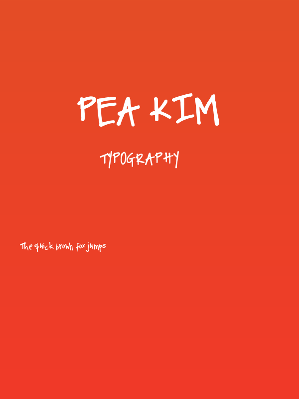Pea Kim Poster