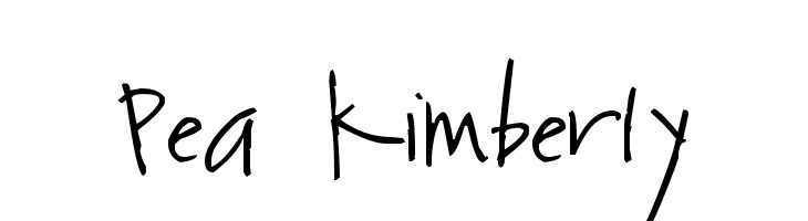 Pea Kimberly Font