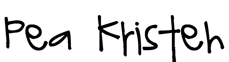Pea Kristen  नि: शुल्क फ़ॉन्ट्स डाउनलोड