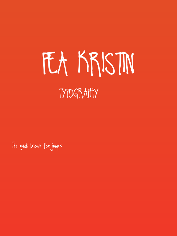Pea Kristin Poster