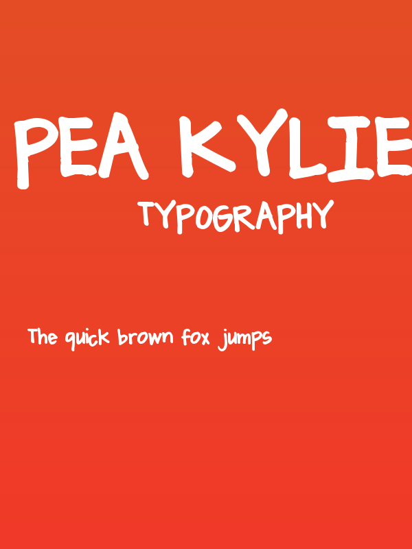 Pea Kylie Poster