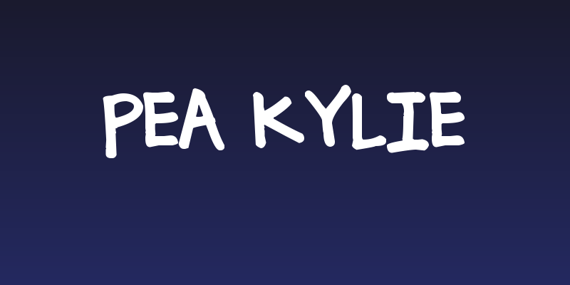 Pea Kylie Social Header