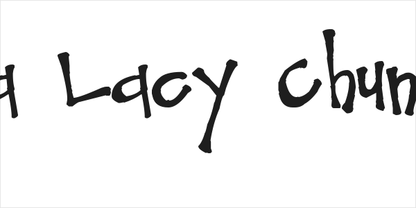 Pea Lacy Chunky Logo