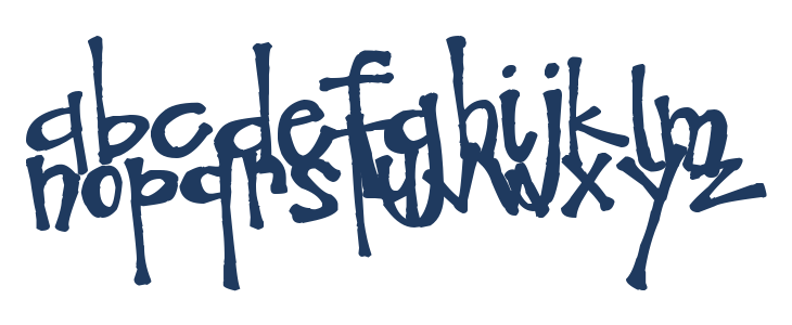 Pea Lacy Chunky Lowercase