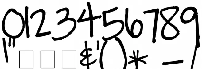 Pea Lauren America Font OTHER CHARS