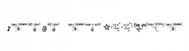 Pea Lauren Doodles  Fuentes Gratis Descargar