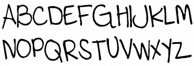 Pea Lauren France Font UPPERCASE