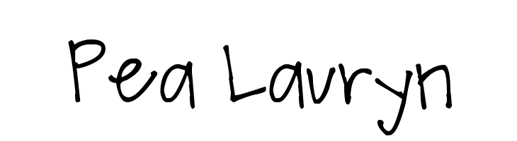 Pea Lauryn Font