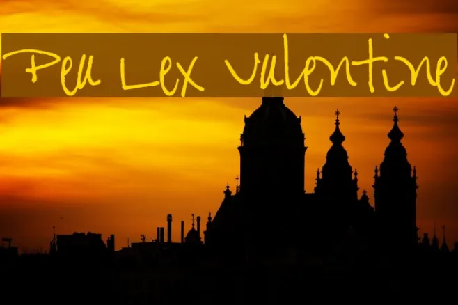 Pea Lex Valentine Example 1