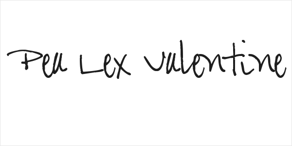 Pea Lex Valentine Logo