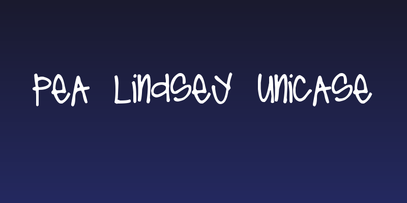 Pea Lindsey Unicase Social Header