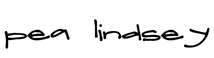 Pea Lindsey  baixar fontes gratis