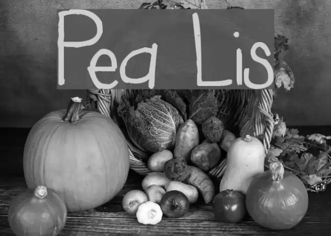 Pea Lis Fonte examples