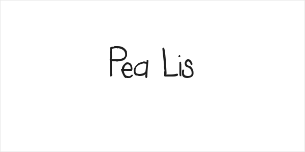 Pea Lis Logo