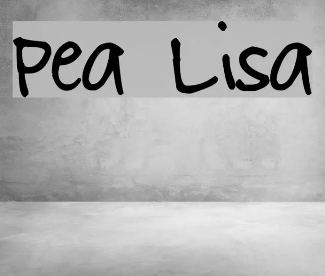 Pea Lisa Example 2