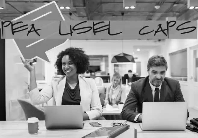 Pea Lisel Caps Font examples