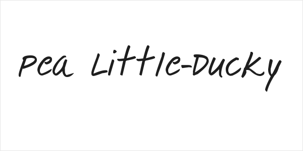 Pea Little-Ducky Logo