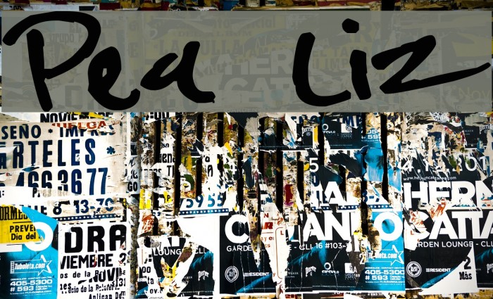 Pea Liz Font examples