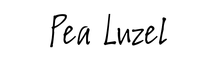 Pea Luzel Font
