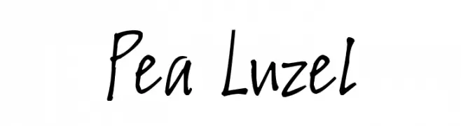 Pea Luzel  नि: शुल्क फ़ॉन्ट्स डाउनलोड