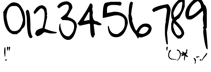 Pea Lyndal Font OTHER CHARS