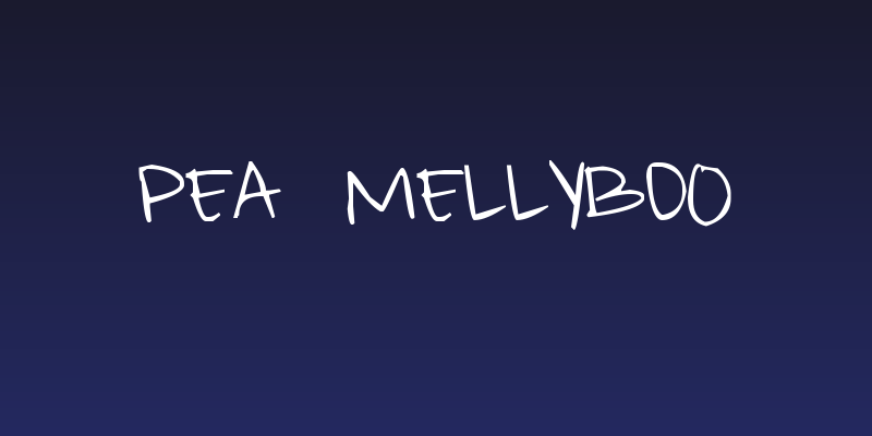 Pea MEllybO0 Social Header