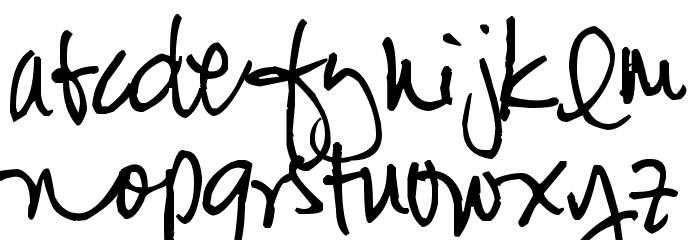 Pea MLE Font LOWERCASE