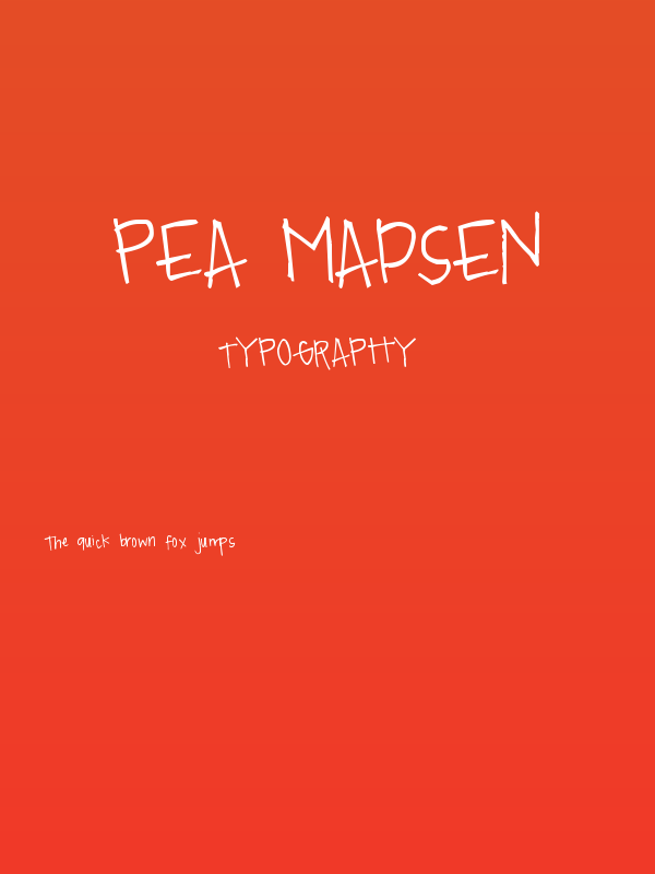 Pea Madsen Poster