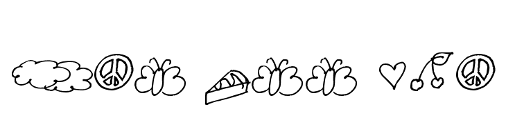 Pea Maia's Doodles  フリーフォントのダウンロード