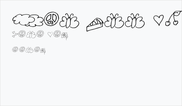 Pea Maia's Doodles Business Card