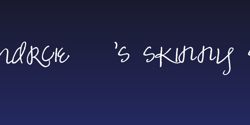 Pea Marcie's Skinny Script Social Header