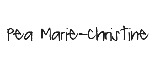Pea Marie-Christine Logo