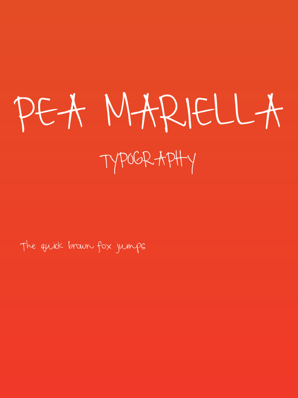 Pea Mariella Poster