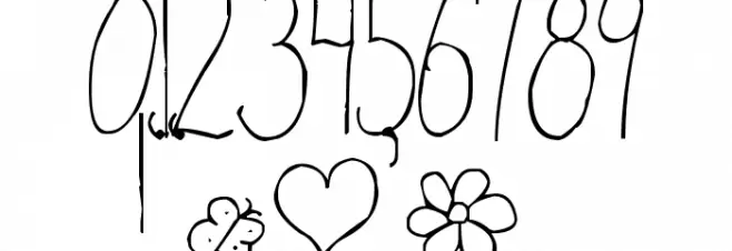 Pea Martha Font OTHER CHARS