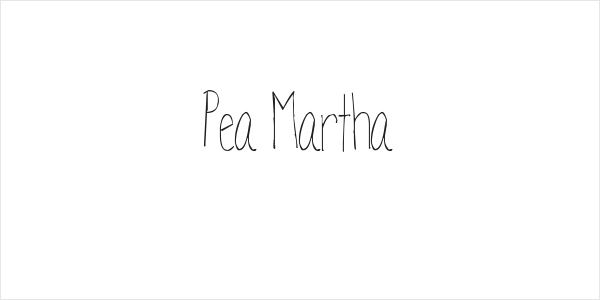 Pea Martha Logo