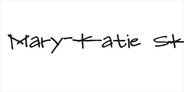 Pea Mary-Katie Skinny Logo