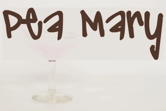 Pea Mary Example 2
