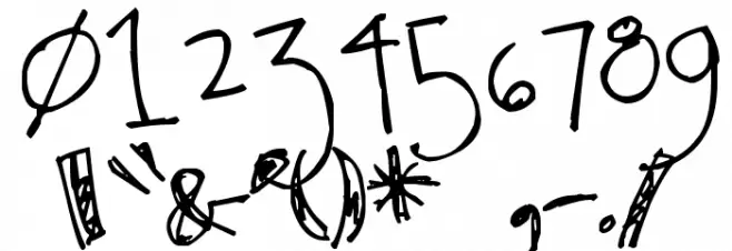 Pea Mee-Mee Font OTHER CHARS