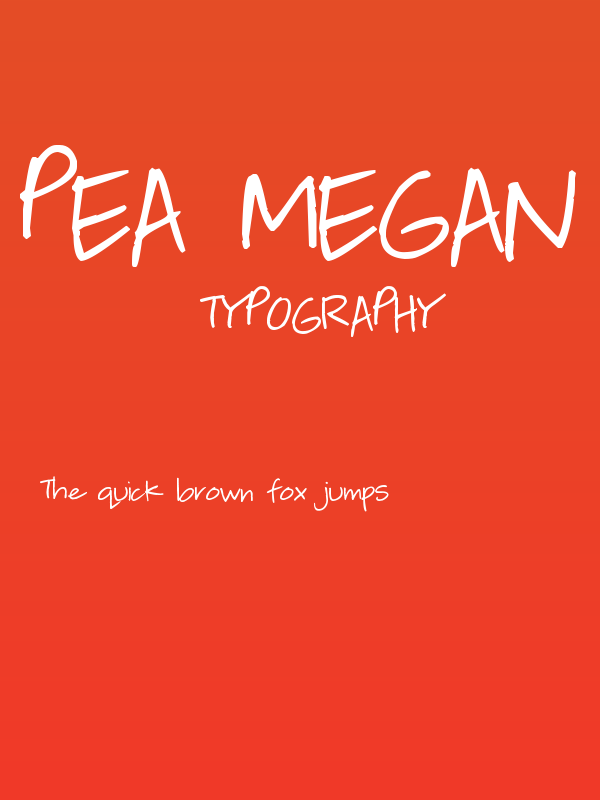 Pea Megan Poster
