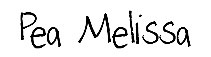 Pea Melissa Font