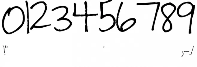 Pea Melissa Font OTHER CHARS