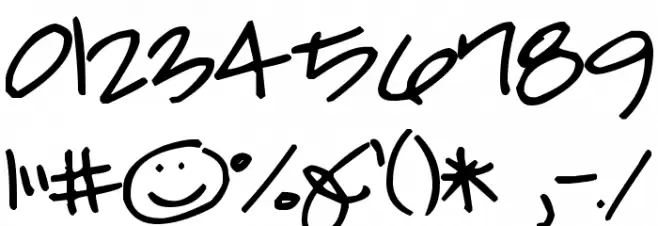 Pea Melody Shay Font OTHER CHARS