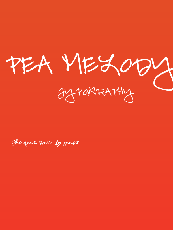 Pea Melody Shay Poster