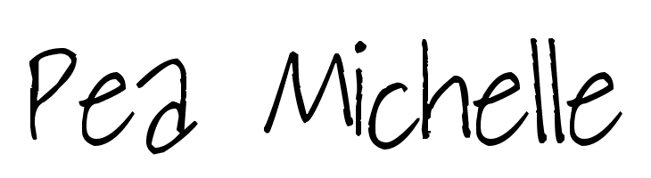Pea Michelle  baixar fontes gratis